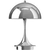 Louis Poulsen Tischleuchte Panthella 160 portable V3 High Lustre Chrome Plated