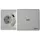 EVOline EVOline® Square80 mit Qi-Ladefunktion ohne Datenanschluss weiß