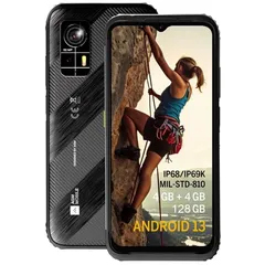 128 GB 4G Smartphone 16,6 cm (6.5 Zoll) Android 50 MP Dual Kamera Dual Sim  H6 Lite (Schwarz, Grau)