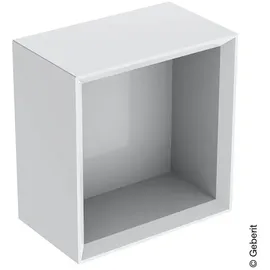 Geberit Wandbox 22,5x23,3x13,2cm, qu., w/lack. hochgl.