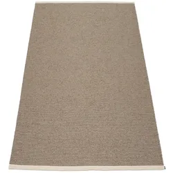 Pappelina - Mono Teppich, 60 x 150 cm, dark mud / mud