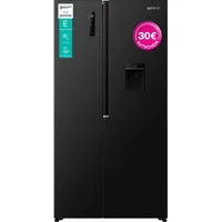 Gorenje NRS917E41BXWD Side-by-Side (541 l, 1786 mm hoch, Schwarz)