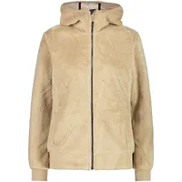 CMP Woman Jacket Fix Hood sesamo (A435) 48