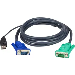 ATEN Micro-Lite 2L-5205U - Tastatur- / Video- / Maus- (KVM-)