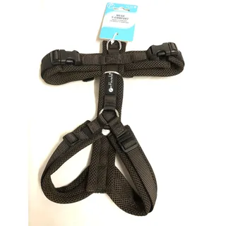 Petlando Mesh Y-Comfort Geschirr mokka M