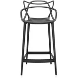 Kartell Masters Stool H 65 cm Schwarz