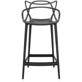 Kartell Masters Stool H 65 cm Schwarz