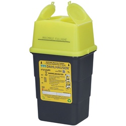 Sharpsafe® 1L green, Abwurfbehälter/Kanülensammler