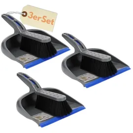 GarPet Besen GarPet 3er Set Grau