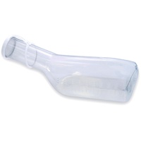 Urinflasche für Männer 1000 ml - glasklar