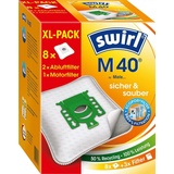 Swirl Staubsaugerbeutel Swirl® M 40 EcoPor® XL Vorteilspack, (Packung, 11 St., für Miele Hoover