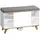 KESPER Schuhschrank 77 x 48 x 30 cm Braun/Grau/Weiß