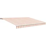 WISMAR Gelenkarmmarkise 350 x 250 cm natur/braun