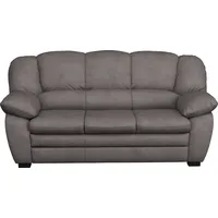 Cotta 2,5-Sitzer COTTA "Casino", grau (dunkelgrau), B:191cm H:88cm T:92cm, 100% Polyester, Sofas, Polstergarnitur, auch als Set erhältlich