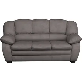 Cotta 2,5-Sitzer COTTA "Casino", grau (dunkelgrau), B:191cm H:88cm T:92cm, 100% Polyester, Sofas, Polstergarnitur, auch als Set erhältlich