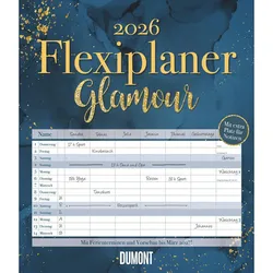 Flexiplaner Glamour - Kalender 2026