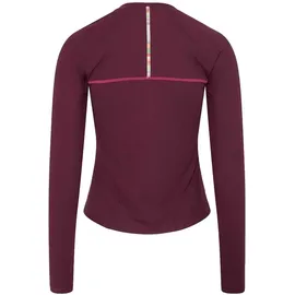 KARI TRAA Linnea Langarm-t-shirt - Wine - S