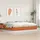 vidaXL Ottoman Bettgestell 200 x 200 cm Braun