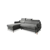 miuform Ecksofa mit Schlaffunktion Sweet Harmony ¦ grau ¦ Maße (cm): B: 228 H: 95