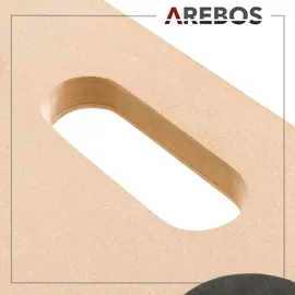 Arebos Rollbrett 6 Stück bis 200 kg Traglast Möbelroller Transportroller Transporter Möbelhund |