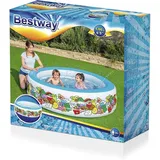 BESTWAY Schwimmbad Spiel Mit Figuren Planschbecken 196 x 53 cm (51122)
