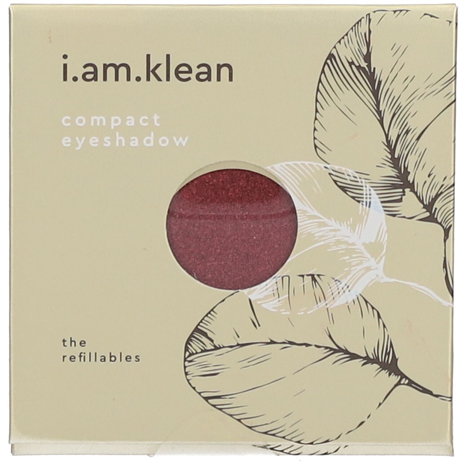 i.am.klean New Compact Mineral Lidschatten Rubin