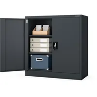 Jan Nowak C001B Aktenschrank 92,5 x 90 x 40 cm Anthrazit