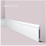 NOEL & MARQUET Noel&marquet & Sockelleiste Nmc FL14 WALLSTYL Noel MARQUET Fußleiste Stuckleiste Zierleiste Zeitloses Klassisches Design Weiß