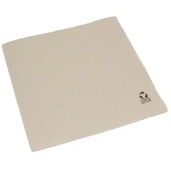 Schachtel mit 1200 spitzen Papierservietten 40x40 Farbe Öko-Natur