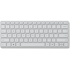 Microsoft Designer Compact Keyboard Gletscherblau, Bluetooth, DE (21Y-00036)