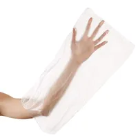 Einmal Hand Paraffinbad Schutz-Hüllen 48 x 24 cm, Kosmetex Einweg für Hand Paraffin Behandlung, Einheitsgröße Groß, 100 Stck, Einweg-Hand