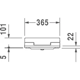 Duravit SensoWash Slim Dusch-WC-Sitz Weiß