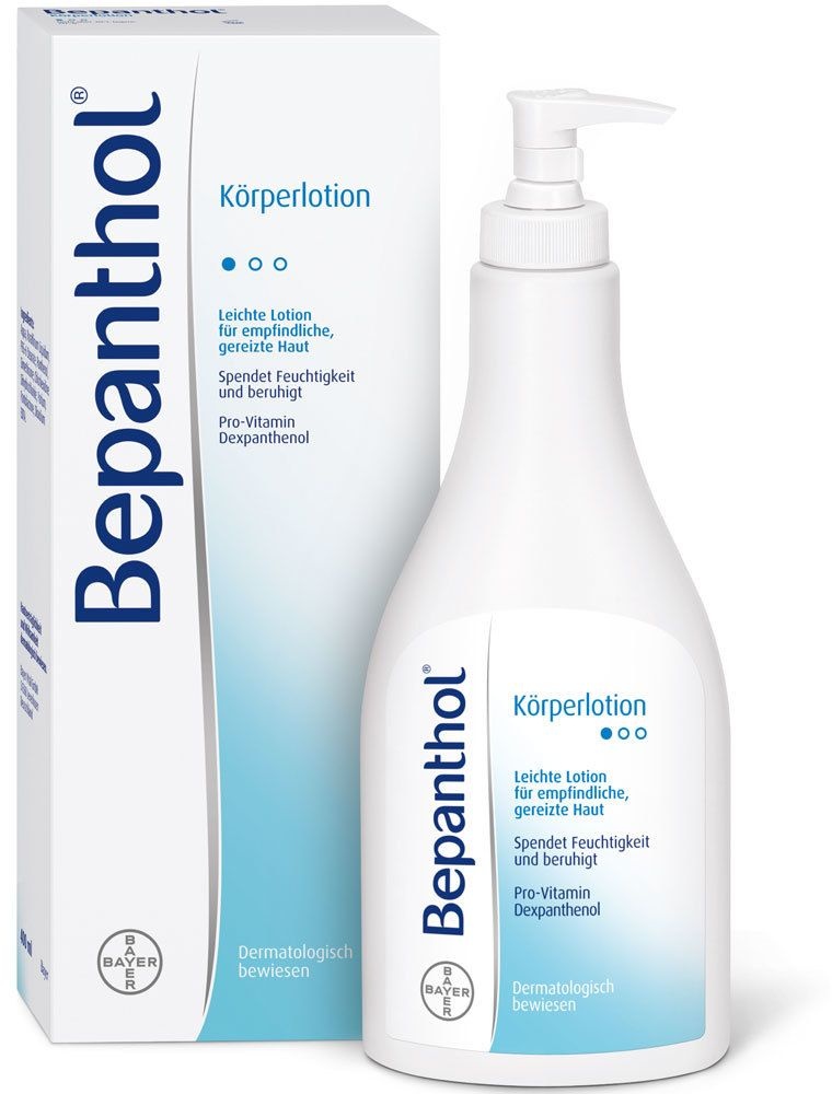 Bepanthol® Körperlotion für empfindliche Haut Pumpspender