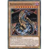 SDCB-DE008 - Regenbogenfinsternisdrache - Common - Deutsch - 1. Auflage - im Set mit Ultrapro Toploader - Yugioh