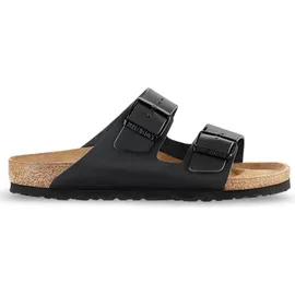 Birkenstock Arizona Naturleder schmal schwarz 41