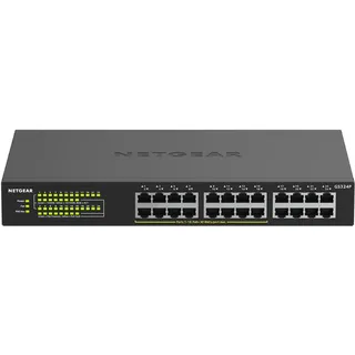 Netgear GS324P - Switch - unmanaged - 16 x 10/100/1000 (PoE+)