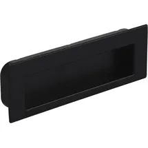 Siro Muschelgriff Nicola - schwarz matt