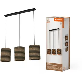 LEDVANCE Decor Cardboard Cylinder 3-flg. 20 cm rund braun