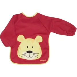 Playshoes Ärmel-Lätzchen Langarm in Rot