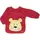 Playshoes Ärmel-Lätzchen Langarm 507136, 8 - Rot,