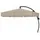 SUN GARDEN Easy Sun Ø 350 cm anthrazit/taupe B054-M06