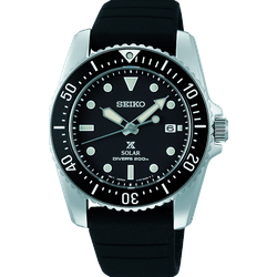 Seiko Prospex Divers Solar 200m (mid-size) SNE573P1 - schwarz - 39mm