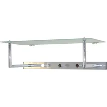 moebel-direkt-online möbel direkt online Metallgarderobe "Catalina" alufarben