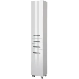 WELLTIME Hochschrank Trento 30 x 0 x 0 cm Weiß