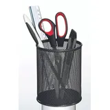 Zeller Stiftehalter Meshline anthrazit Metall, lackiert 11,0 x 11,0 x 13,6 cm