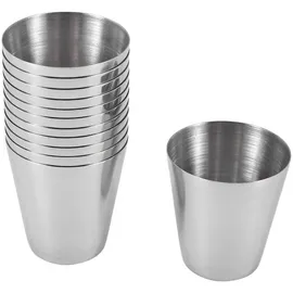 luxuskollektion Edelstahl Schnapsbecher 0,03 l 12 St.