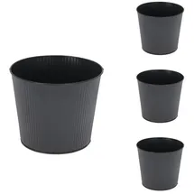 Mojawo Blumentopf Ø 17 x 15 cm Anthrazit