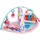 Baby Einstein Ocean Explorers 4-in-1 Spielbogen Baby Spielmatte mit Kick Piano, Musik- & Sprachförderung, Sensorikspielzeug, Lichter & Klänge, Für Neugeborene +, Rosa (Jellyfish Jamboree)
