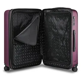Redolz Essentials 14 Koffer-Set 3-tlg. rot/aubergine metallic