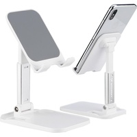 Wozinsky Desk Phone Stand Tablet Stand Foldable White (WFDPS-W1), Tablet Halterung, Weiss